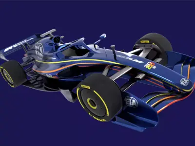 F1 2026 CONCEPT CAR 3D model by xianyichou