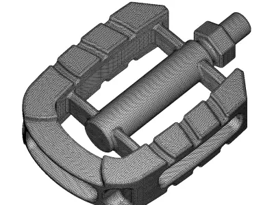 Sports Bike Pedal 3D print model