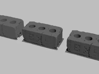 Brick  3d Scan 3D model
