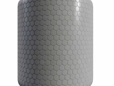 Tile Makoto Matte Ceramic Circle - Set 26  Texture