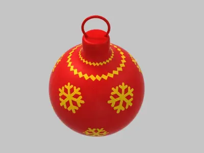 Xmas ball 3D model