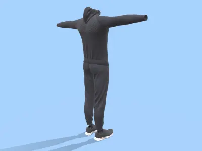 Sportswear for man 3D model