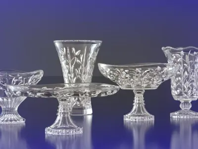 decore glassware set 09 3D print model