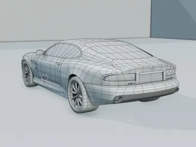 Aston Martin DB7  3D model