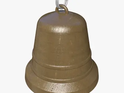 Bell 3D Model metal 3D model