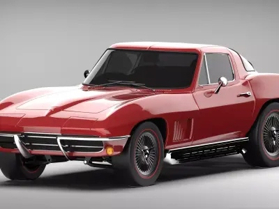 1967 Corvette Stingray 3D model