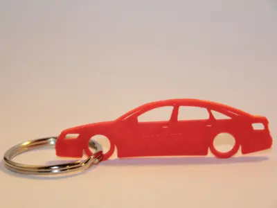 Audi A6 C6 Keychain 3D print model