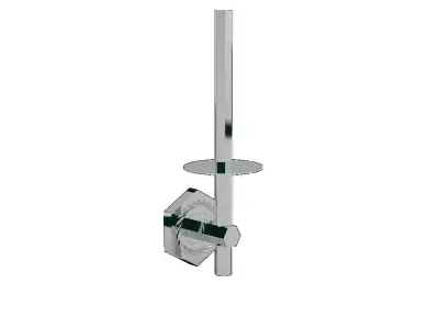 Orchid Spike Paper Holder Redundant 3D model