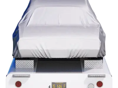 Chevrolet C30 1967 ramp truck 3D model