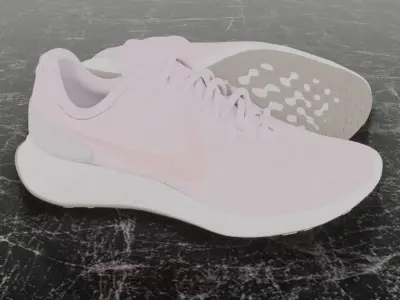 NIKE ROAD RUNNING 3D SHOES - PINK Low-poly 3D model