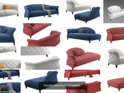 Danetti collection1 3D Model Pack