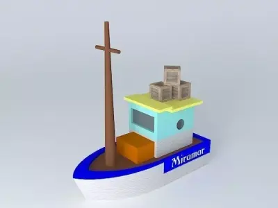 toy boat toy boat Free 3D model