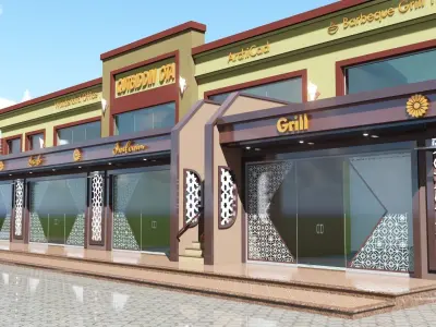 QUTBIDDIN OTA SM UZBEKISTAN YAYPAN 3D model