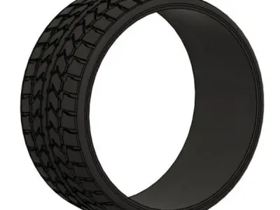 NANKANG SL6 Tyre for Nozzautominis Rims Free 3D print model