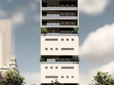 Modern High-rise Apartment 3D model