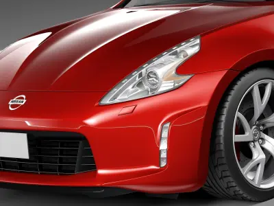 Nissan 370z 2015 3D model