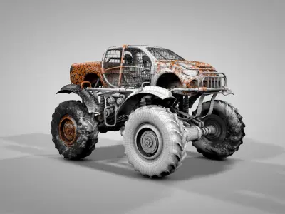 Monster Truck 1 3D model