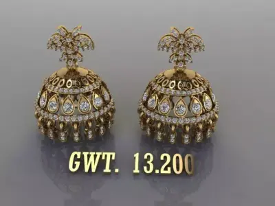 EARING STUDS  3D model shop