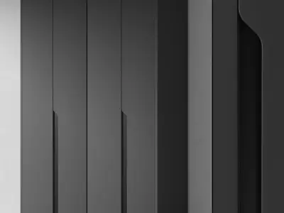 Wardrobe  Cabinet Furniture by DrCG Model No 34 3D model