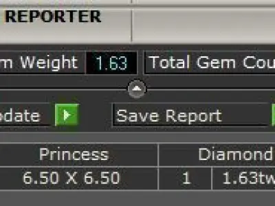 Solitaire Princess Ring 3D print model