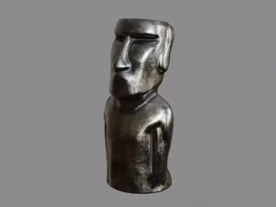 Easter Island Statue decoration statuette  3D model