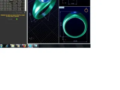 Solitaire Engagement Wedding Ring 3D print model