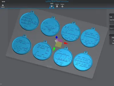 72 sigils Goetia  3D print model