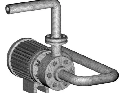 Kids Engineering - Classic Borewell Pump 3D print model