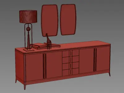 FRATO Siena Sideboard 3D model