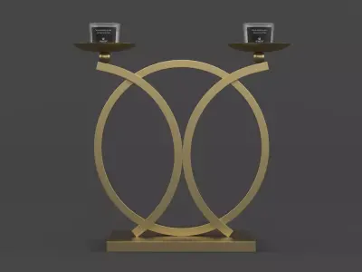 Candle Holder Free 3D model get