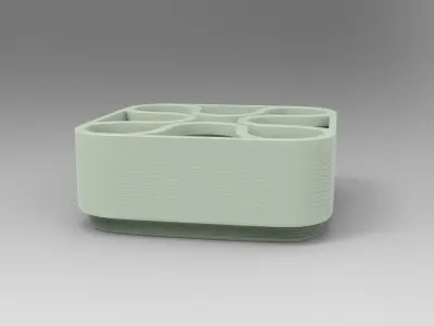 Nugy Cable Box Low-poly 3D model