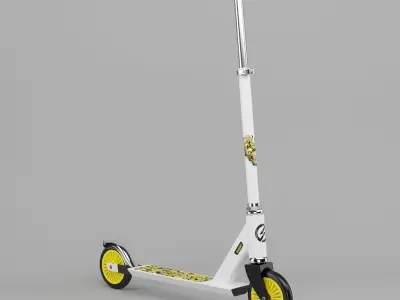Childrens scooter 3D model