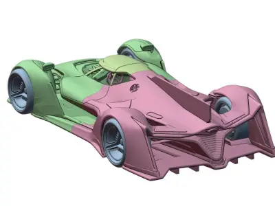 Vision GT print 3D print model