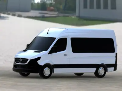 Mercedes-Benz Sprinter Van 3D model