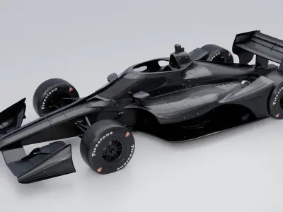 Dallara IR18 3D model