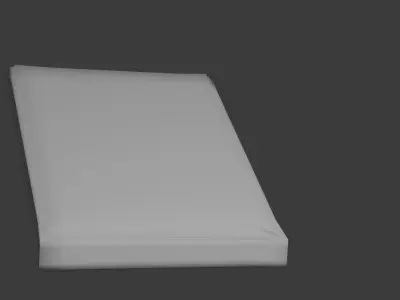 Low Polygon Roof Tile Free 3D model
