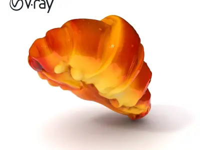 Delicious Croissant Model Pack for D Rendering and Games Low-poly 3D model