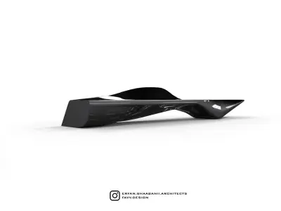 CLVD BENCH BY ERFAN SHAABANII 3D model