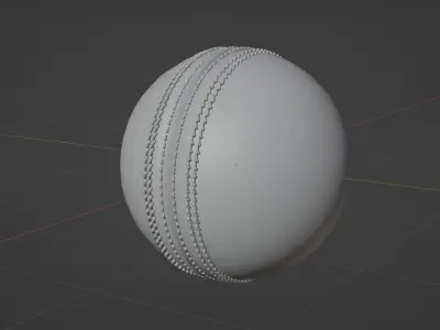 Cricket ball 3d Model Free 3D model