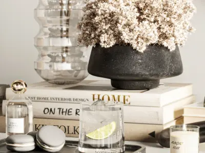 Decorative set 3D model