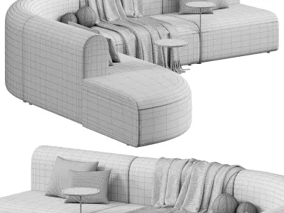 ARTIKO Modular Sofa 3D model