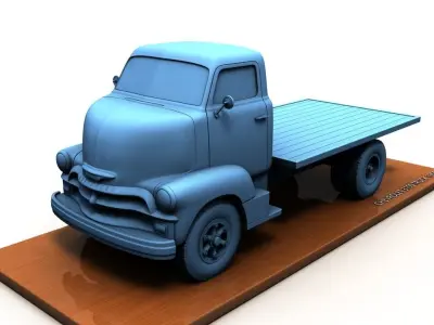 CHEVY 3100 TRUCK 1954 3D print model