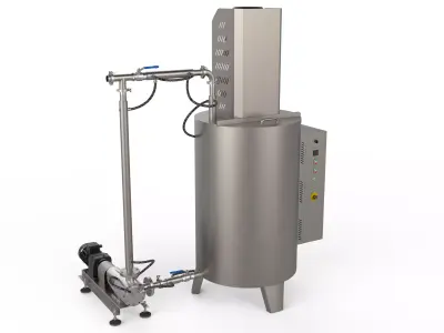 Ball Mill Chocolate Mixer 3D print model