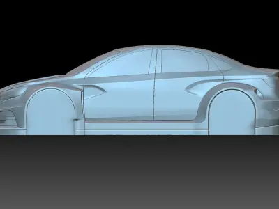 Lada Vesta 3D print model