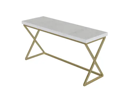 Modern Console Table Low-poly 3D model