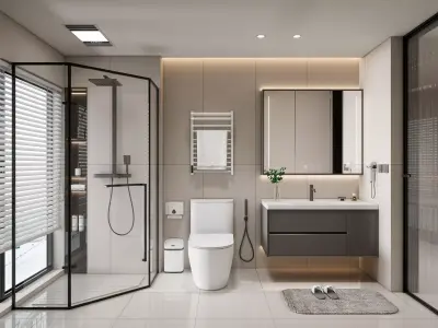 Bathroom 108 3D model