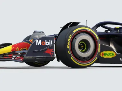 F1 Redbull RB21 season 2025 3D model