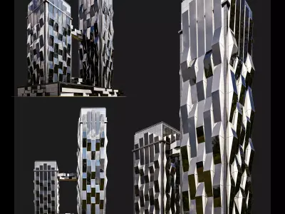 14 High-Rise Building 3D model