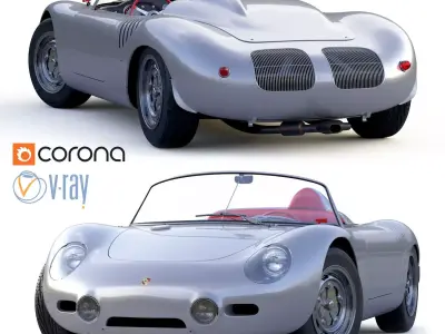 Porsche 718 Spyder RS 1960 3D model