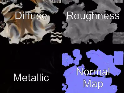 Elegant Lemur model pack Low-poly 3D model